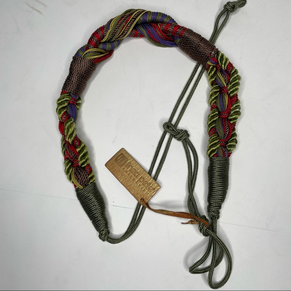 Linea Pelle New with tags Fabric braided belt